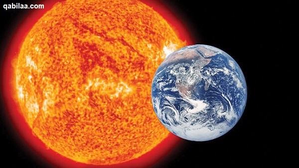 المسافة بين الأرض والشمس