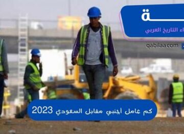 كم عامل أجنبي مقابل السعودي 2023
