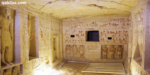 اشكال أسقف المقابر الفرعونية وانواعها