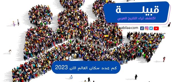 كم عدد سكان العالم الان 2024