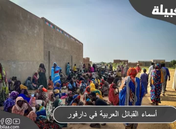 أسماء القبائل العربية في دارفور